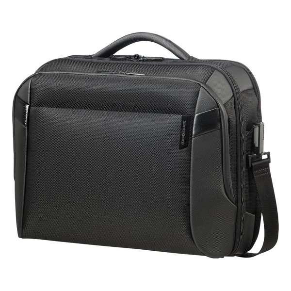 Samsonite Laptopschoudertas - X-Rise Laptop Shoulder Bag Black