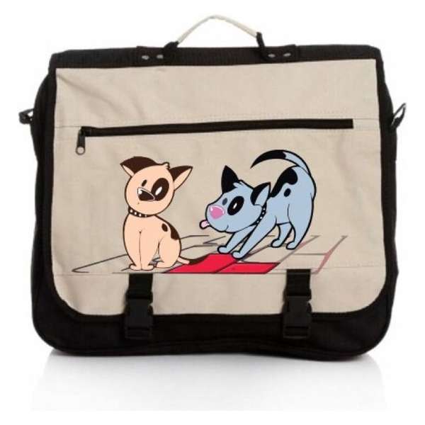 BiggDesign Dogs Aktentas - Laptoptas - Lichtgewicht - 42x37x10cm