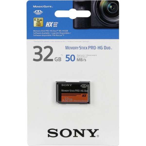 Sony Memory Stick Pro HG Duo HX 32GB Class 4