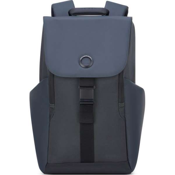 Delsey Securflap Laptop Backpack - Anti Diefstal - 1 Compartment - 15 inch - Black