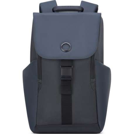 Delsey Securflap Laptop Backpack - Anti Diefstal - 1 Compartment - 15 inch - Black