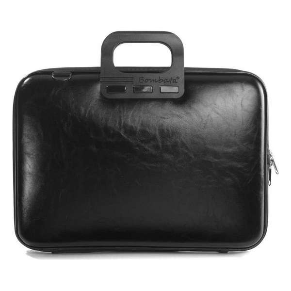 Bombata Evolution 15 inch Laptoptas - Kunstleer - 15,6 inch - Zwart