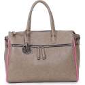 Wimona Fabiana 2020 Schoudertas / Laptoptas - 15,6 inch - Taupe