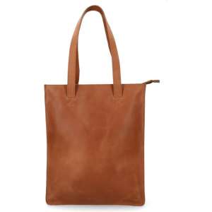 Manfield Unisex Shopper Cognac