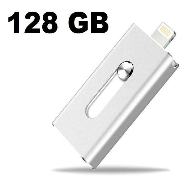 Flashdrive Zilver - USB-stick - 128 GB
