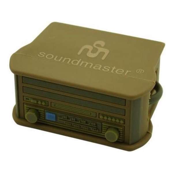Soundmaster NR5U USB-geheugenstick 8GB in de vorm van Soundmaster Music Center NR513