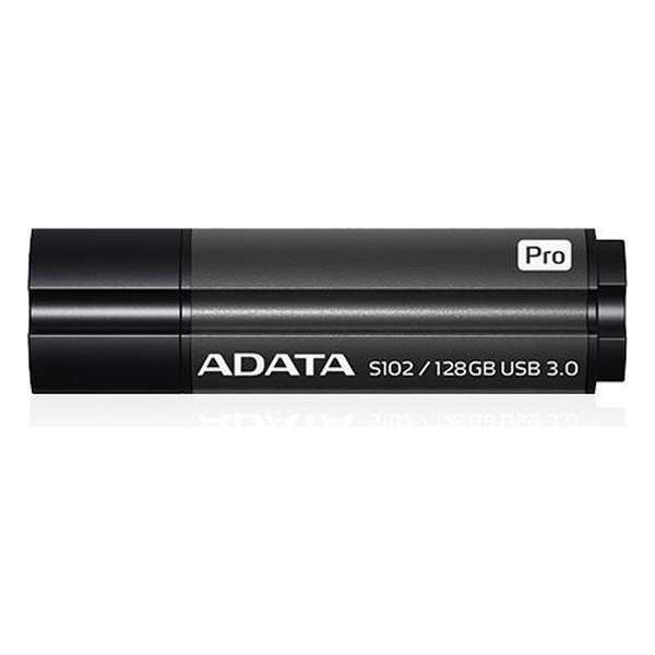 ADATA S102 Pro Advanced USB flash drive 128 GB USB Type-A 3.2 Gen 1 (3.1 Gen 1) Grijs