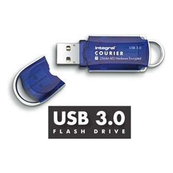 USB-Stick 32GB Integral USB3.0 Courier FIPS197 Win/MAC retail