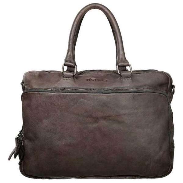 District Pearl Street Whiskey Laptoptas - 15 inch - Grijs