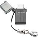 Intenso Mini Mobile Line USB flash drive 8 GB USB Type-A / Micro-USB 2.0 Zwart