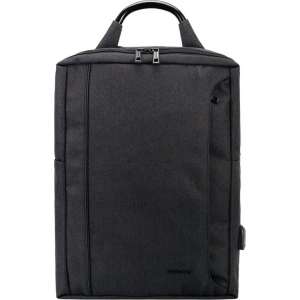 David Jones laptop rugtas met USB poort - 15 .6 inch laptopvak - 19 Liter - zwart