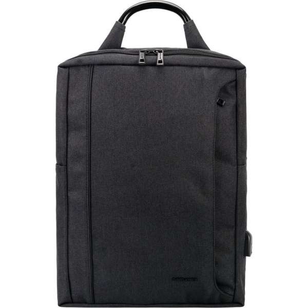 David Jones laptop rugtas met USB poort - 15 .6 inch laptopvak - 19 Liter - zwart