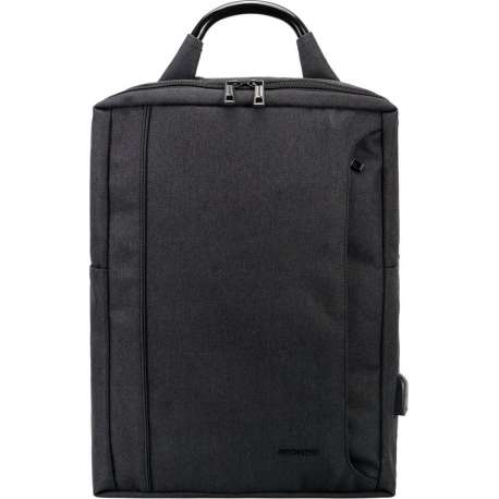 David Jones laptop rugtas met USB poort - 15 .6 inch laptopvak - 19 Liter - zwart