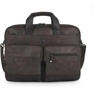 Gabol Laptoptas Broker - donker bruin- 15,6 inch- 411030