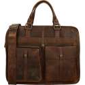 Berba Ruvido laptoptas 15.6 inch coffee