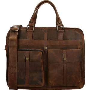 Berba Ruvido laptoptas 15.6 inch coffee