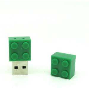 USB stick 8 GB Lego blokje - groen