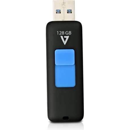 V7 VF3128GAR-BLK-3E USB flash drive 128 GB USB Type-A 3.2 Gen 1 (3.1 Gen 1) Zwart