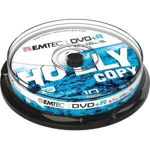 EMTEC DVD+R 4,7GB 10pcs 16x Cake Classic