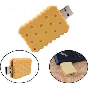 Biscuit usb stick 8gb -1 jaar garantie – A graden klasse chip