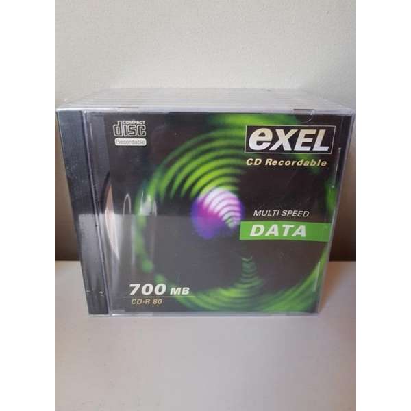 exel CD-R80 recordable multispeed data 700mb  10 st