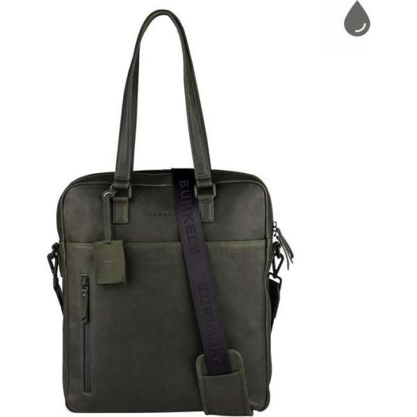 BURKELY Rain Riley Unisex Schoudertas Oil groen