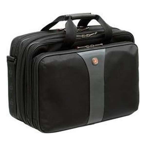 Wenger LEGACY Double Gusset, Top Loading Computer Case 17 inch