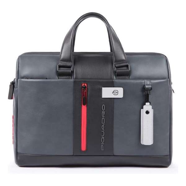 Piquadro Urban Laptop Briefcase 15.6'' Black/Grey