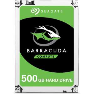Seagate BarraCuda - Interne harde schijf - 500 GB