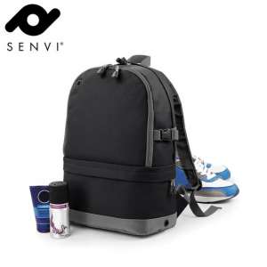 Senvi Athletic Rugzak - Kleur Zwart/Grijs - 18 Liter