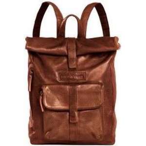 Sticks and Stones Messenger backpack damestas bruin