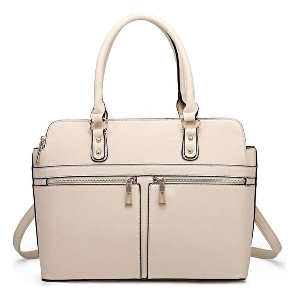 Miss Lulu Dames Handtas Beige