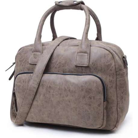 Wimona Alessia 1106 Schoudertas / Laptoptas - 15,4 inch - Taupe