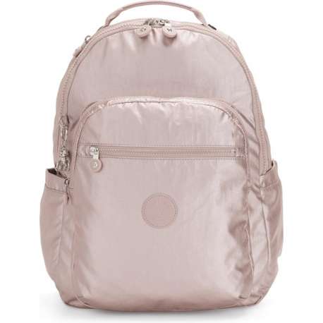 Kipling Seoul Rugzak - Metallic Rose