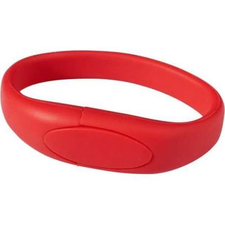 Armband usb stick 8gb rood -1 jaar garantie – A graden klasse chip