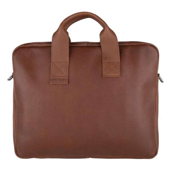 MYOMY My Philip Bag Laptoptas - 15 inch - Rambler brandy