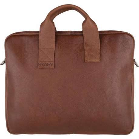 MYOMY My Philip Bag Laptoptas - 15 inch - Rambler brandy