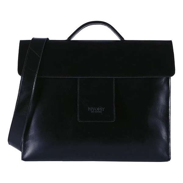 MYOMY MY HOME BAG Business Laptoptas - hunter waxy black