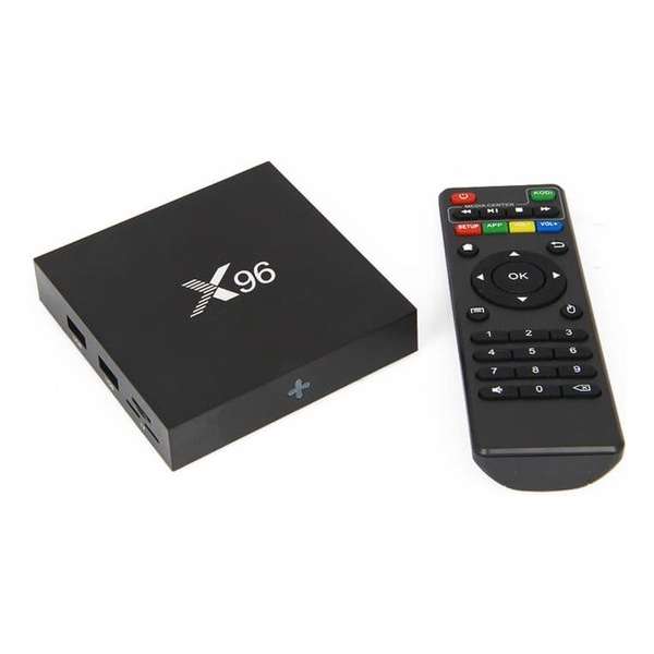 X96 Android TV Box 4K (TV, Voetbal, Series en Films) - 2GB 16GB