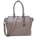 Wimona Bella 2040 Schoudertas / Laptoptas - 15,4 inch - Taupe