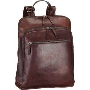 Leonhard Heyden Roma business rugzak 13 inch - Bruin