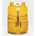 Sandqvist Rugzak Roald Yellow SQA535 Eco Canvas Tas - Geel 17 Lt