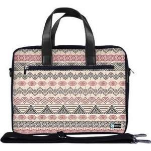 Laptoptas 13,3 / schoudertas roze patroon - Sleevy - laptoptas - schooltas