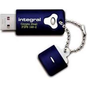 Integral Crypto Dual FIPS 140-2 Encrypted - USB-stick - 16 GB