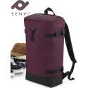 Senvi Urban Backpack - Rugzak Kleur Bordeaux (Retro Stijl)