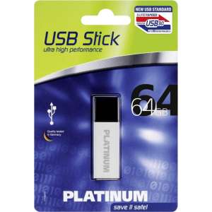 Bestmedia ALU 64GB USB flash drive USB Type-A 3.2 Gen 1 (3.1 Gen 1) Zwart, Zilver