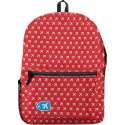 Vliegtuig patroon - Rugzak / Backpack / Schooltas - Rood - Voor Op Reis/Reizen/Vakantie/School