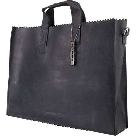 MYOMY My Paper Bag Laptoptas - 13 inch - Zwart