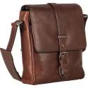 Leonhard Heyden Roma crossbody S 10 inch - Bruin