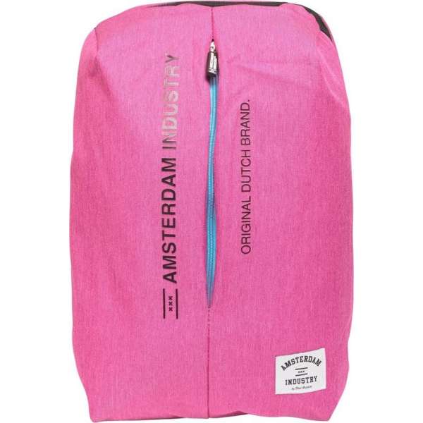 Amsterdam Industry Zipper Rugzak - Fuchsia